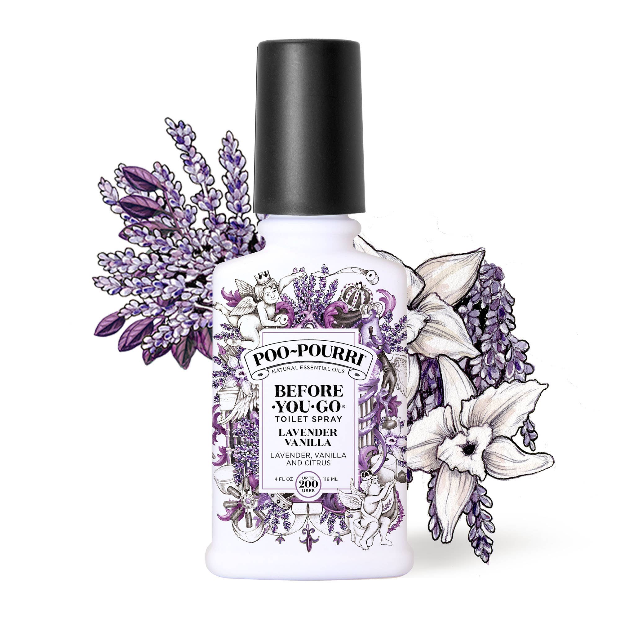 Poo~Pourri Lavender Vanilla Toilet Spray 4oz.