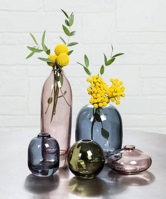 Small Bud Vase-Moss Green-3 Assorted-3"H