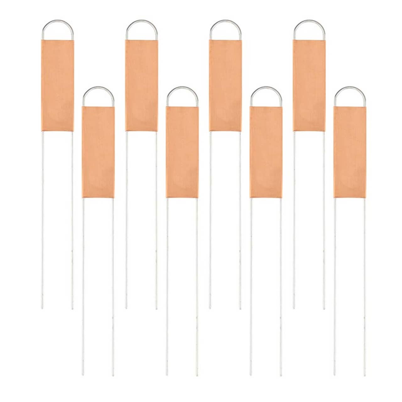 Copper Plant Markers - Set of 8