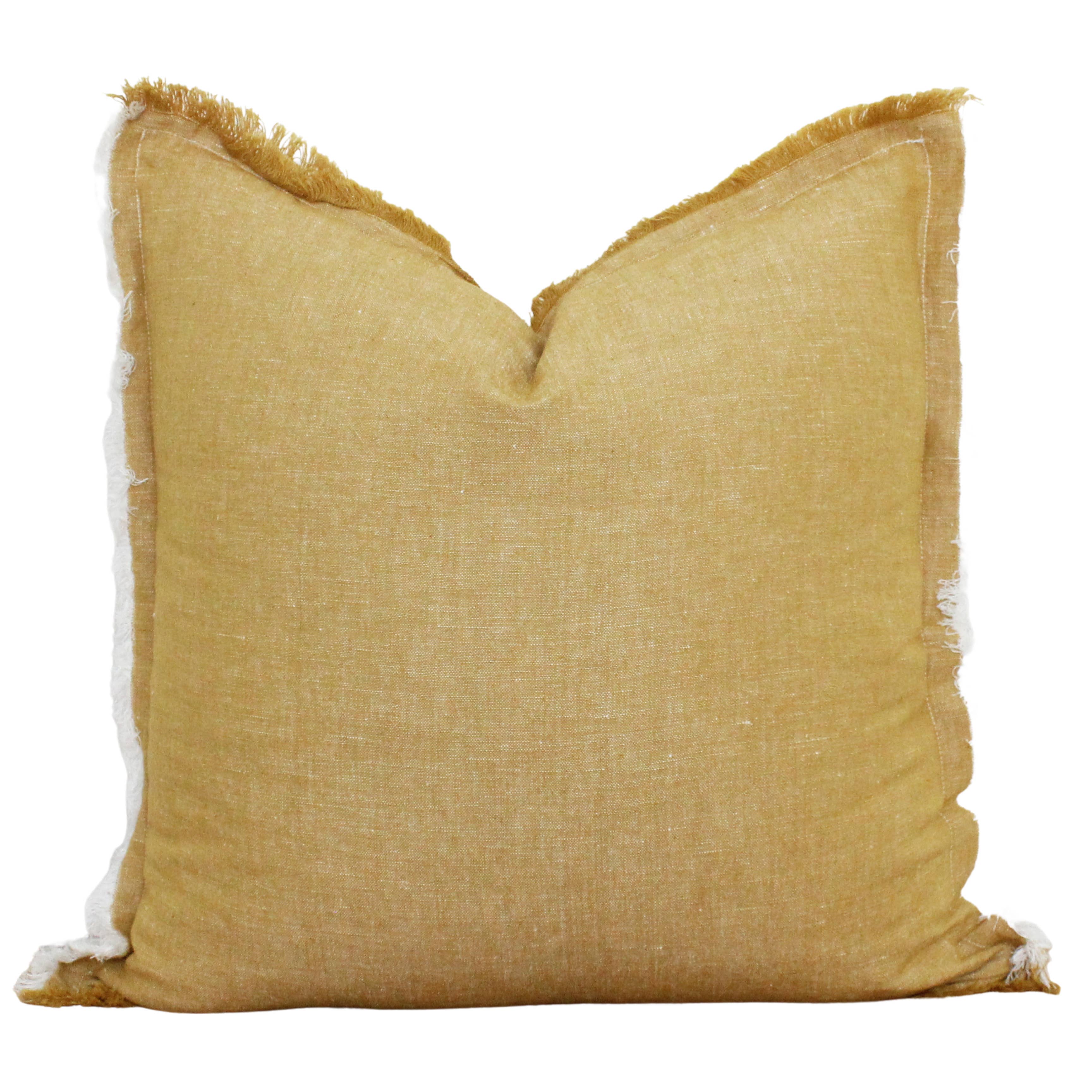 Fringe Pillow Covers - Fall Color Palette