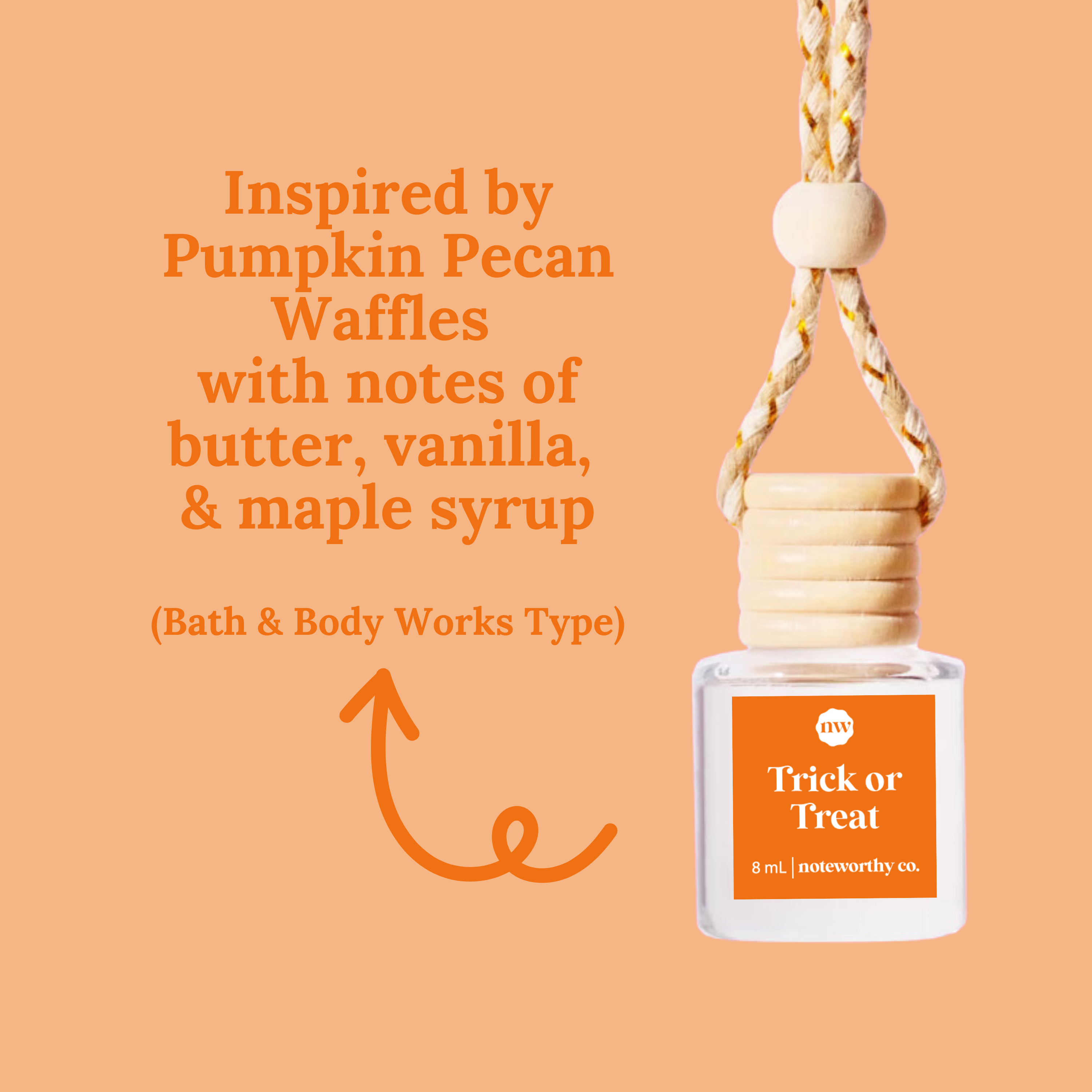 Car Diffusers | NEW Fall + Halloween Scents: Individual Mylar Bag / Sweater Weather