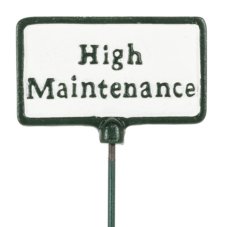 Plant Signs-Antique White-5 Assorted-2x3.5"L