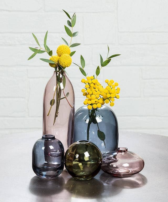 Small Bud Vase-Moss Green-3 Assorted-3"H