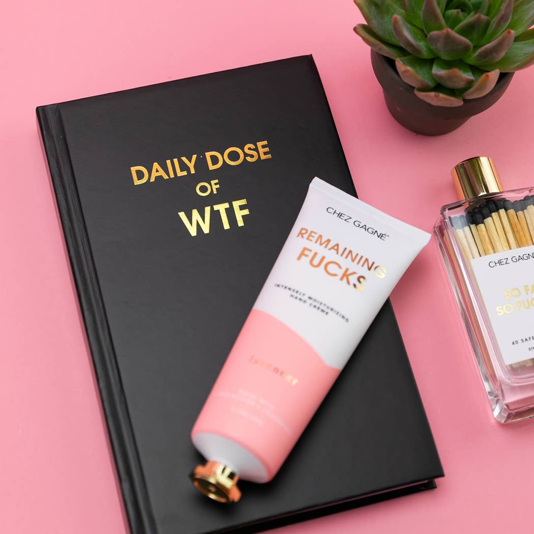 Remaining Fucks - Funny Hand Cream Gift, Lavender, Vegan