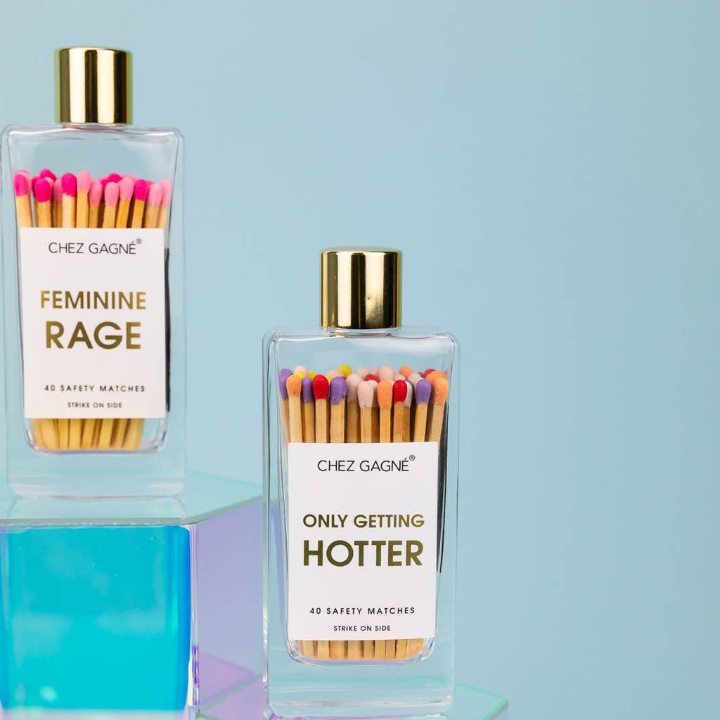 Only Getting Hotter - Safety Matches, Rainbow, Birthday Gift