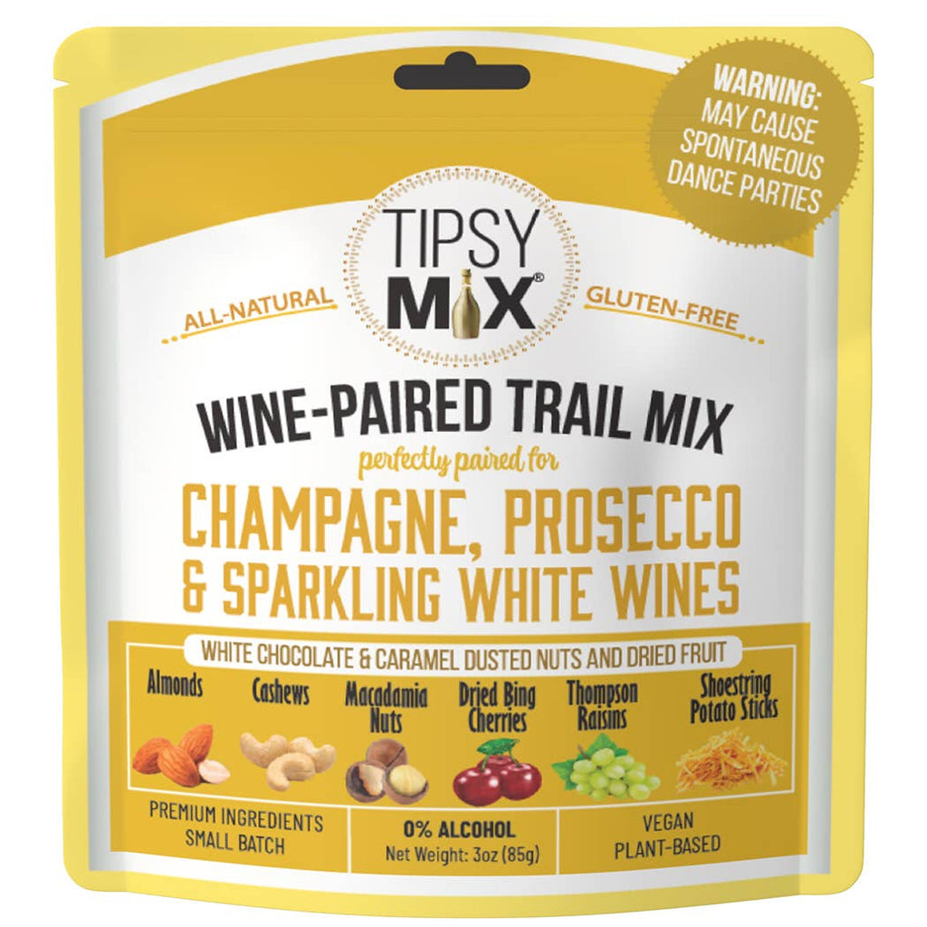 01. Wine-Paired Trail Mix - Champagne & Sparkling White Wine