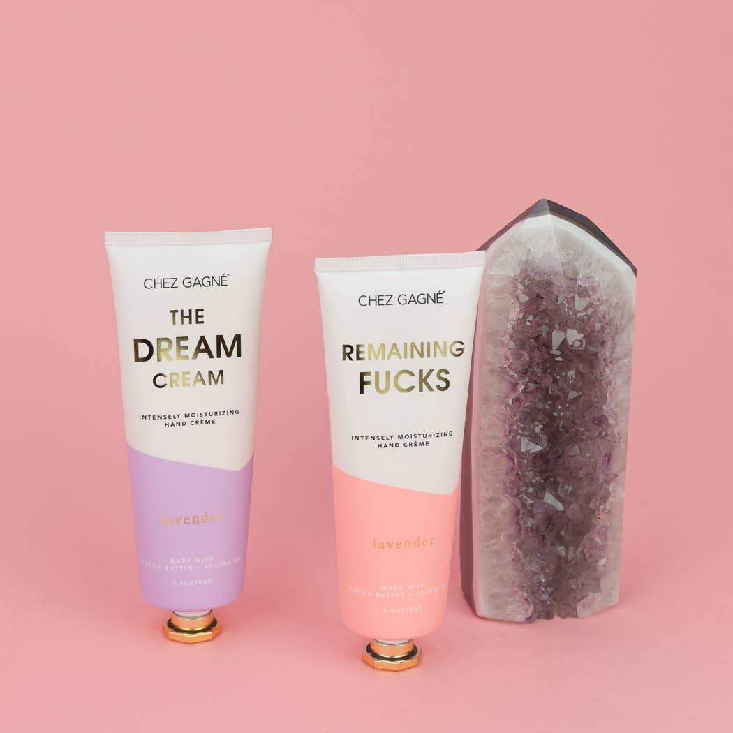 Remaining Fucks - Funny Hand Cream Gift, Lavender, Vegan