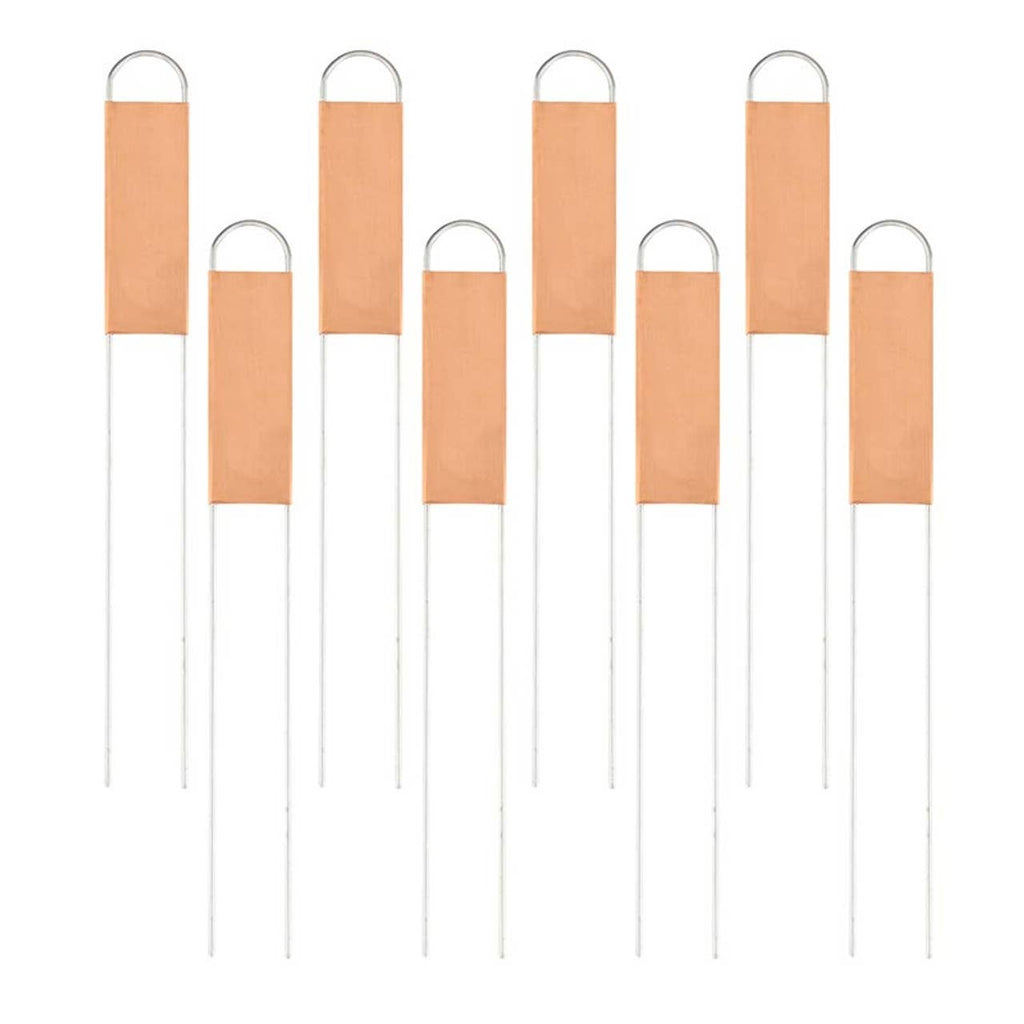 Copper Plant Markers - Set of 8