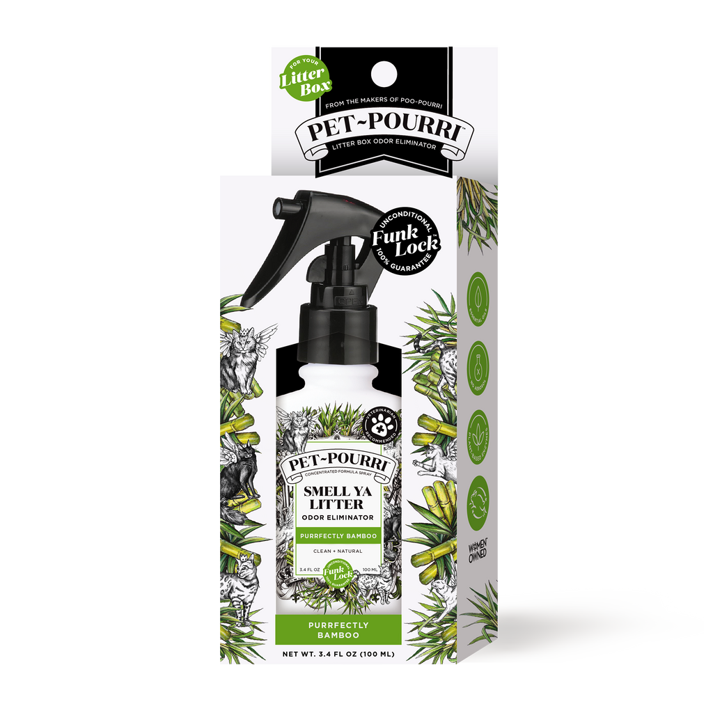 Pet~Pourri Smell Ya Litter Purrfectly Bamboo Odor Refresher