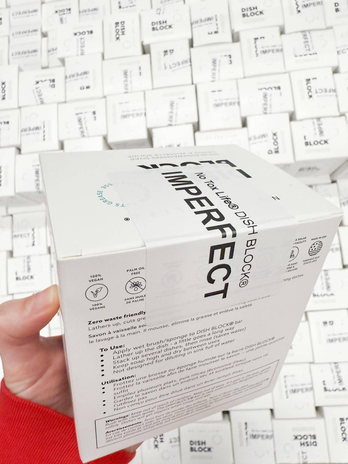 DISH BLOCK® solid dish soap - Imperfect box - No Tox Life®