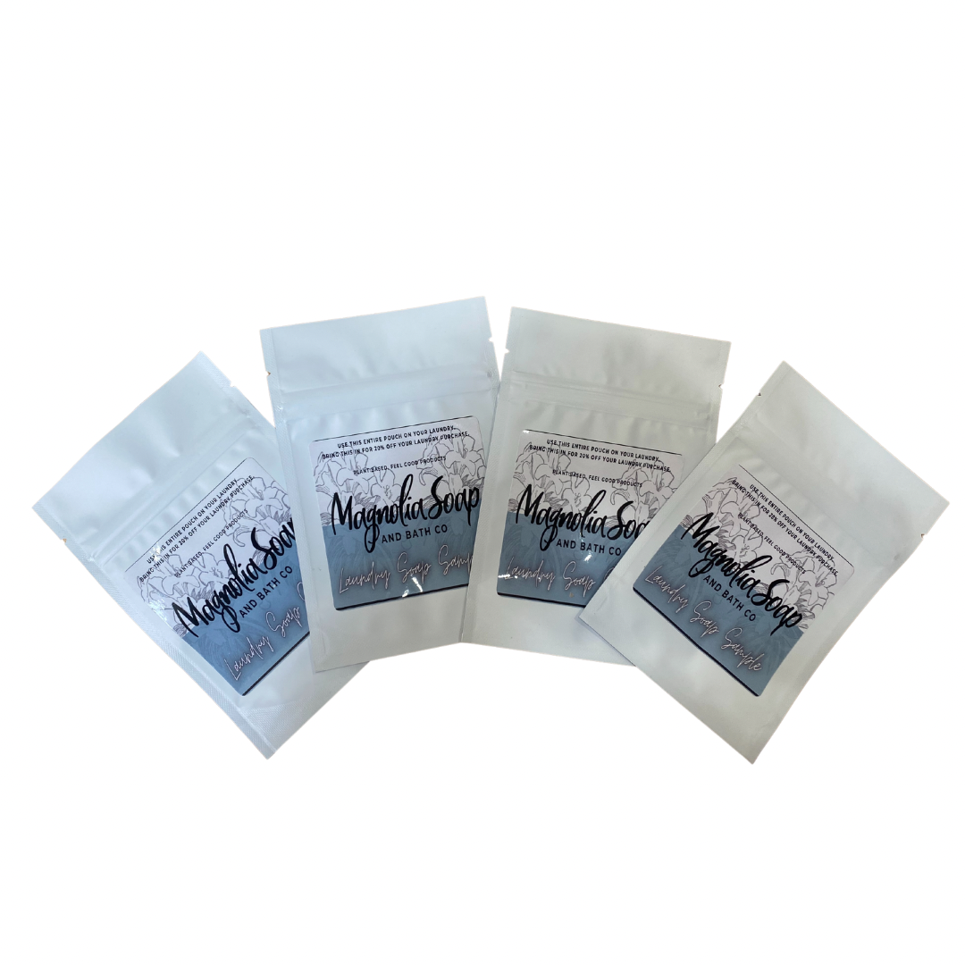 LAUNDRY SOAP SAMPLER 4 Pack