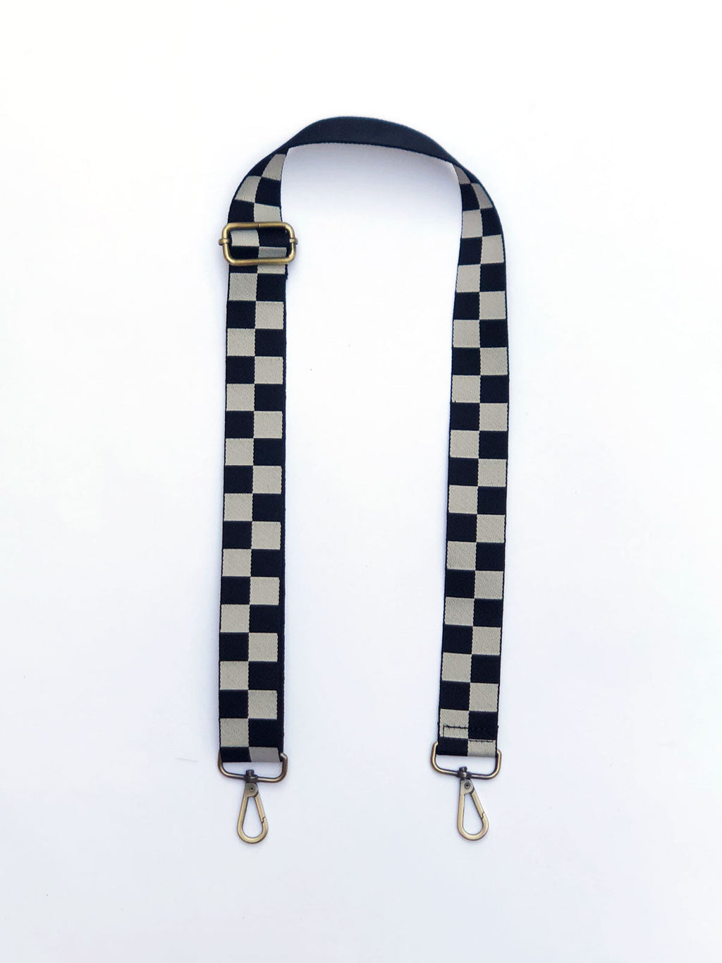 Bag and Strap Bundle: Checkered Strap and Bowie Pack in Camel