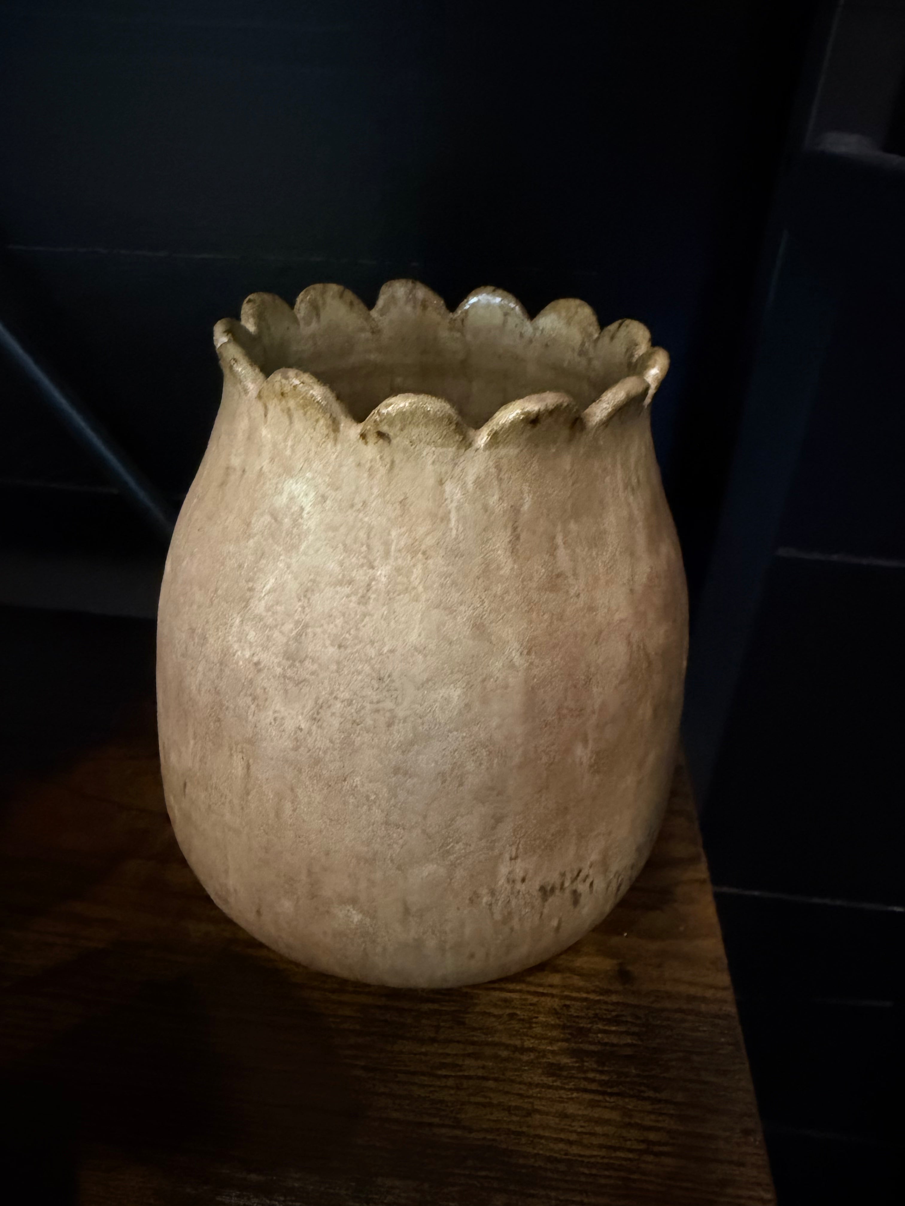Scalloped Planter