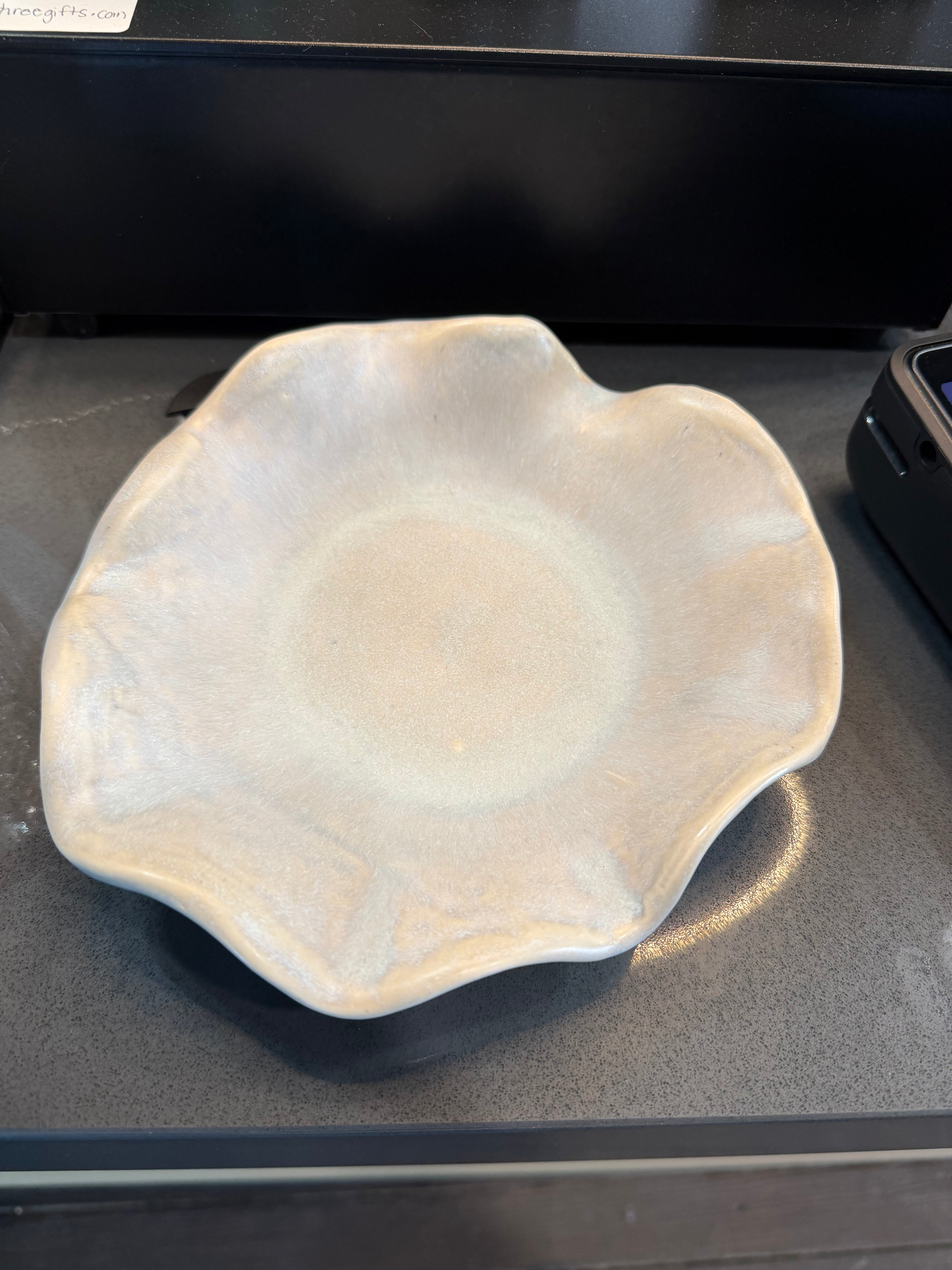 Stamped Fluted Plate