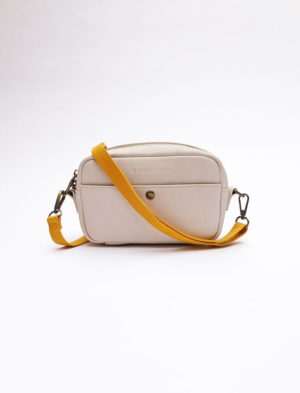 Solid Skinny Strap in Mustard
