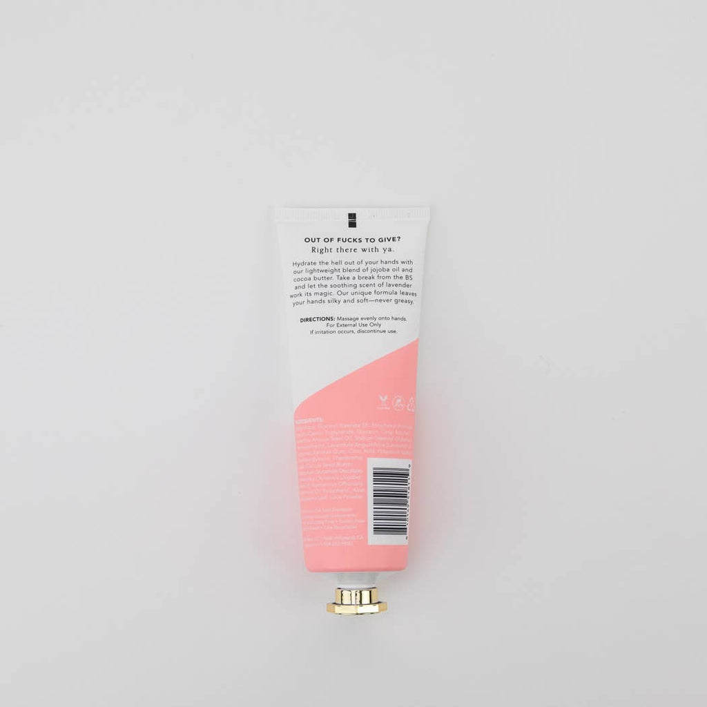 Remaining Fucks - Funny Hand Cream Gift, Lavender, Vegan