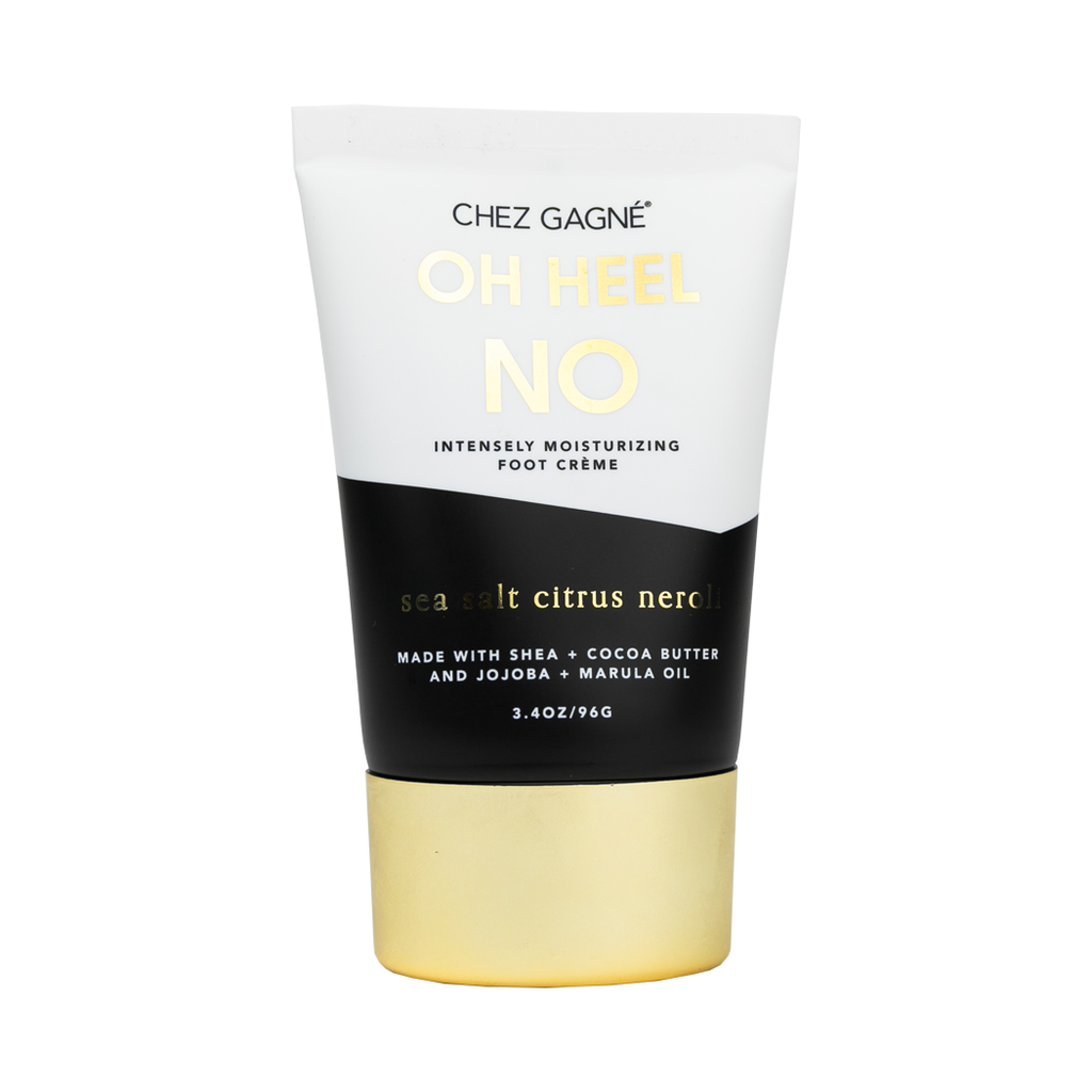 Oh Heel No - Foot Cream, Funny Gift, Sea Salt Citrus Neroli