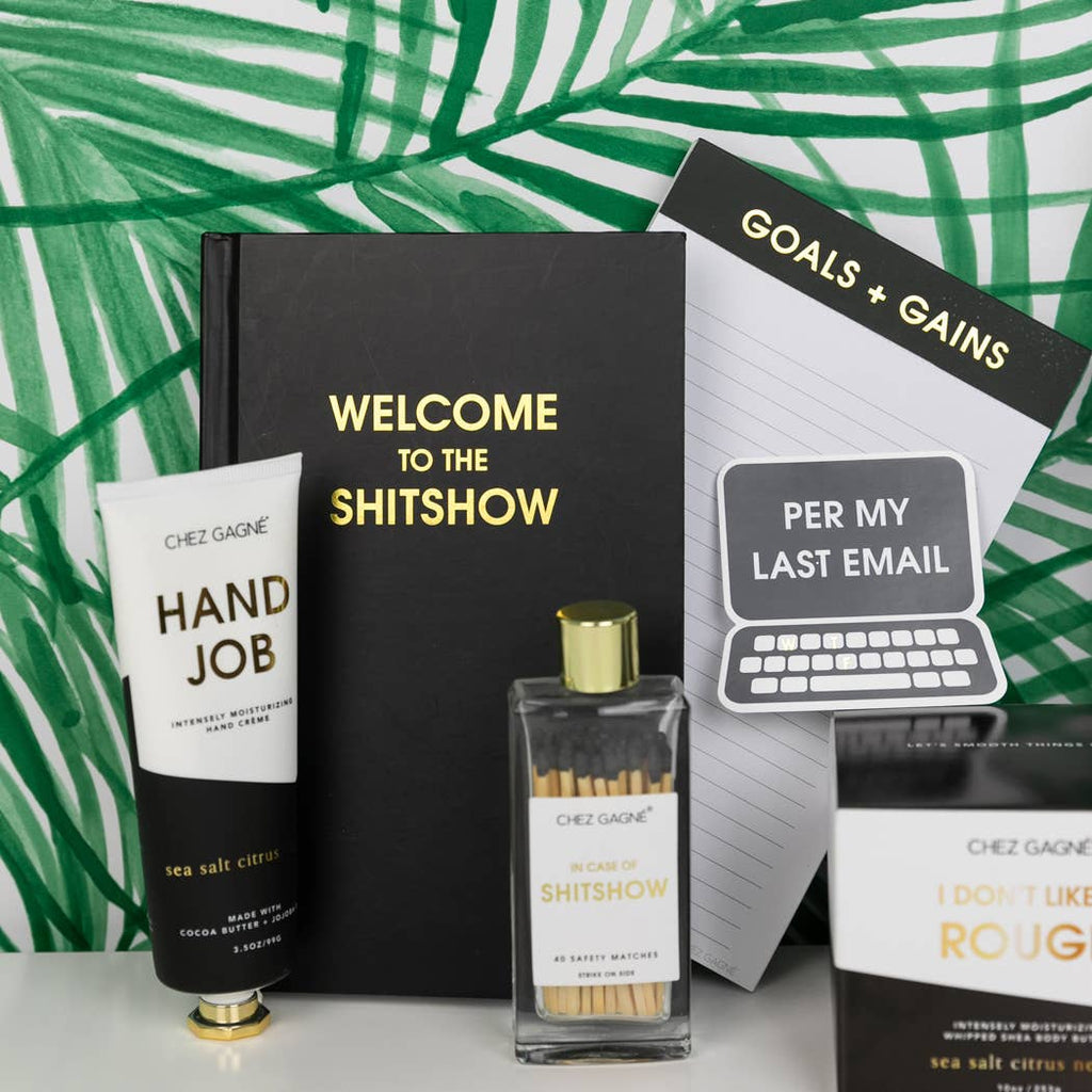 In Case of Shitshow - Safety Matches, Black, Funny Gift