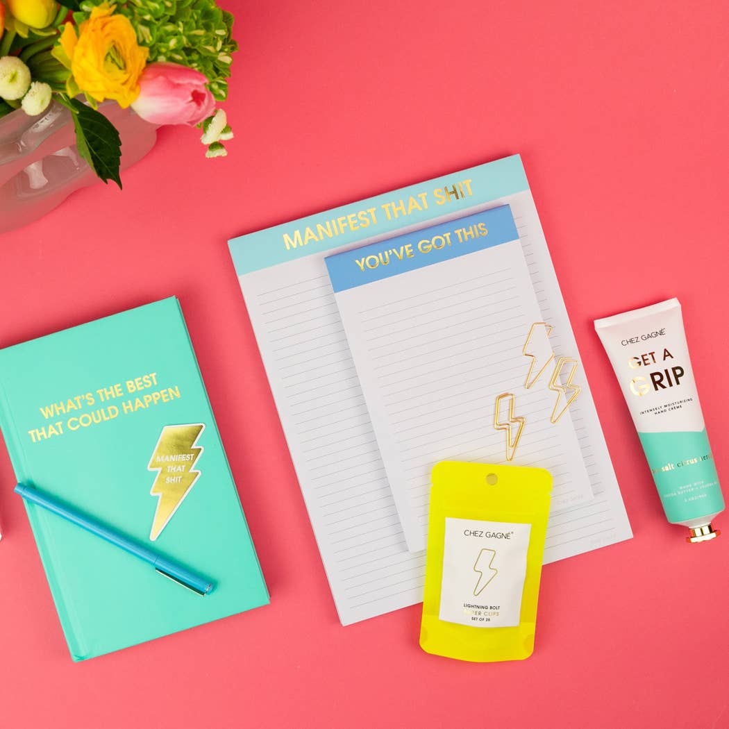 Manifest That Shit - Glass Bottle Matches, Funny Gift