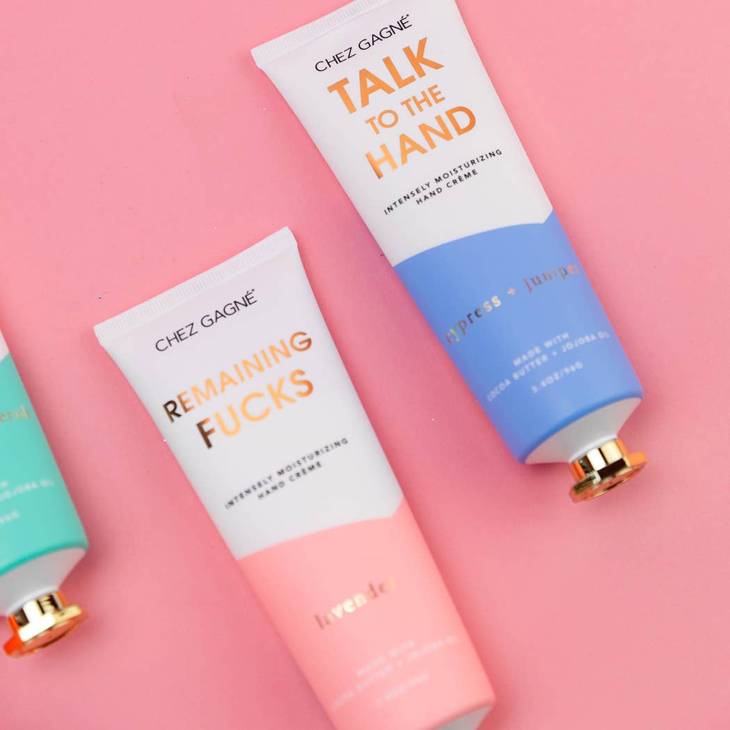 Remaining Fucks - Funny Hand Cream Gift, Lavender, Vegan
