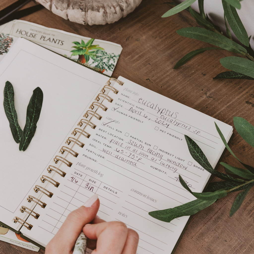 Indoor/Outdoor Plant Journal - Home Decor