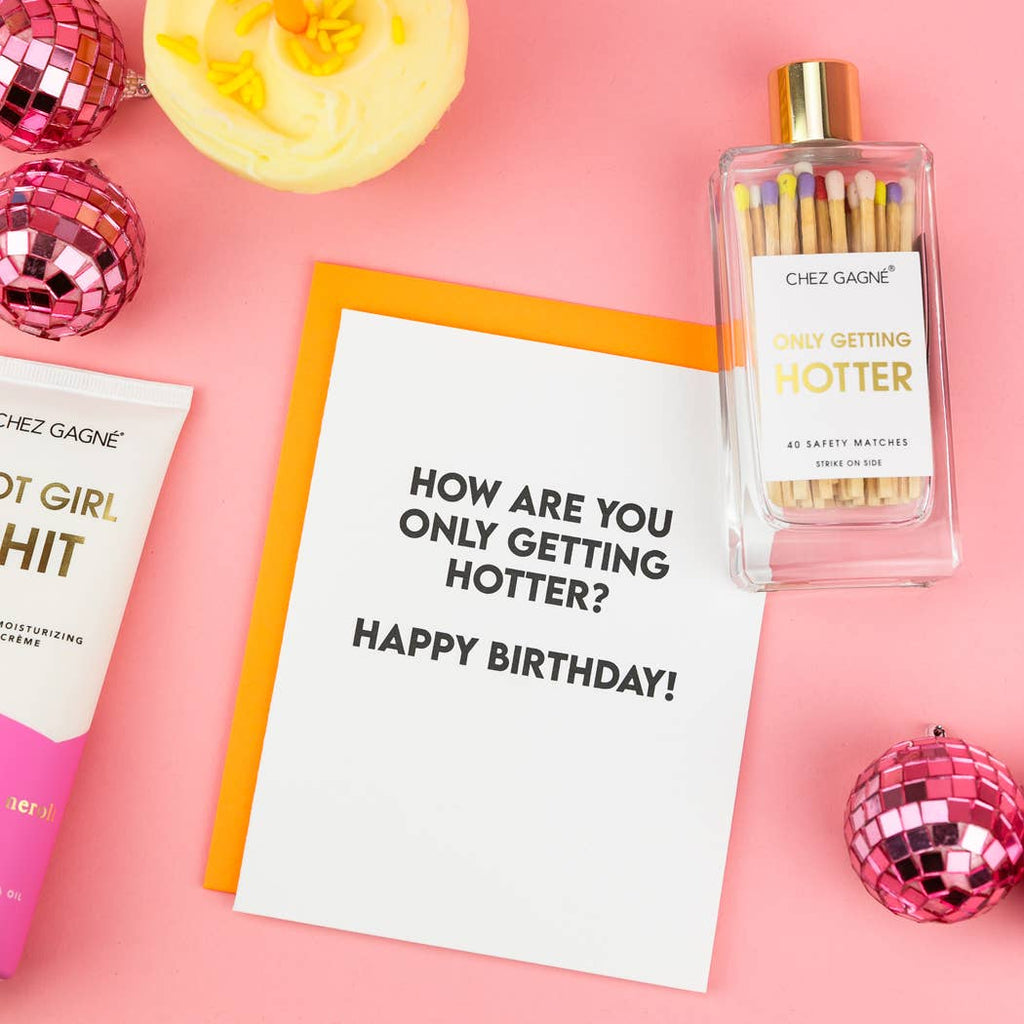 Only Getting Hotter - Safety Matches, Rainbow, Birthday Gift